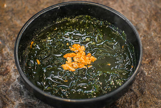 제주산 성게 미역국 메뉴 사진(네이버)