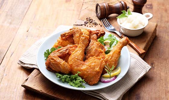 신통치킨 메뉴 사진(네이버)