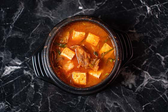 차돌된장술밥 메뉴 사진(네이버)