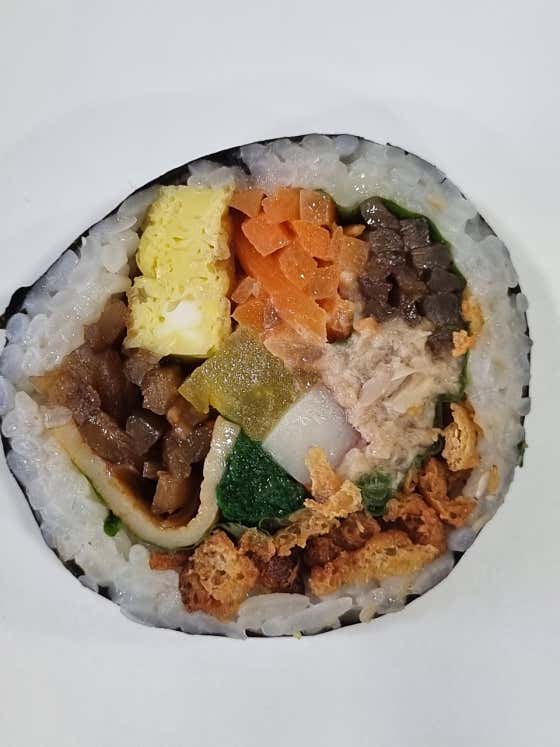 참치김밥 메뉴 사진(네이버)