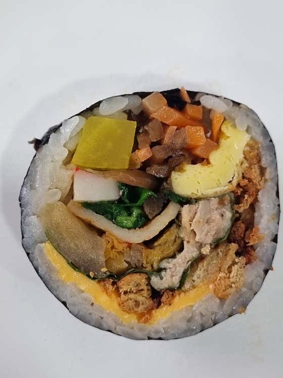 모듬김밥 메뉴 사진(네이버)
