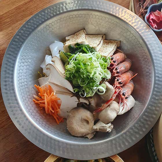 딱새우 소고기 전골 메뉴 사진(네이버)