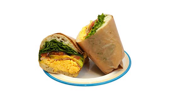 베이컨 스크램블 샌드위치 메뉴 사진(네이버)