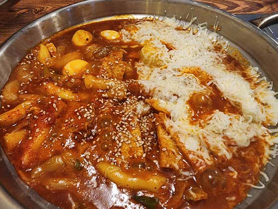 즉석떡볶이(2인분) 메뉴 사진(네이버)