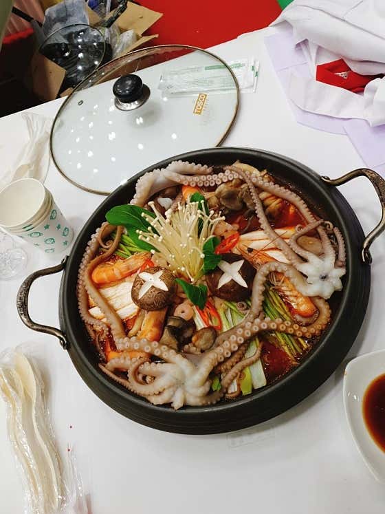 낙곱새전골(대) 메뉴 사진(네이버)