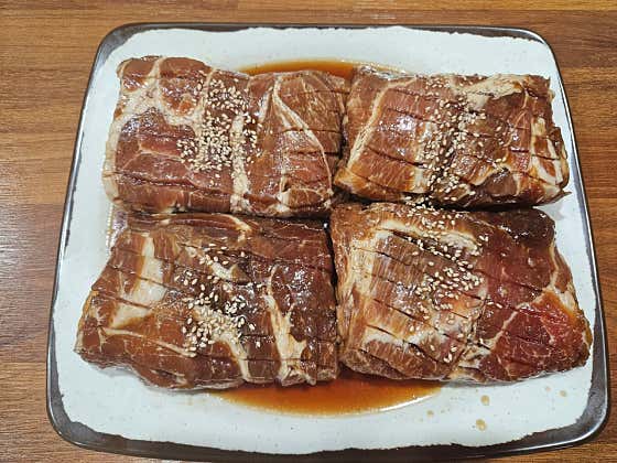 돼지(특)왕갈비 메뉴 사진(네이버)