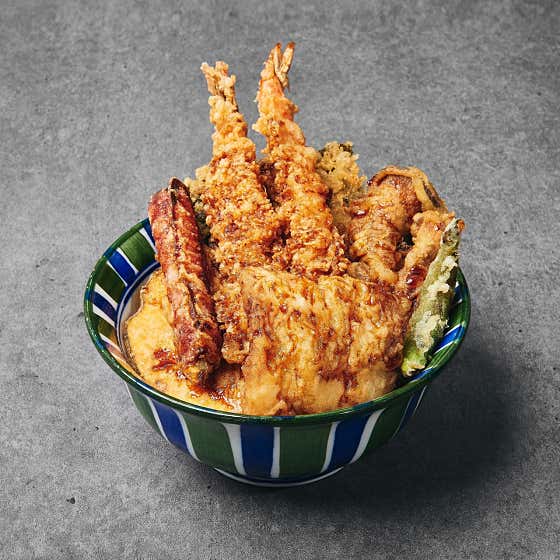 생선 텐동 메뉴 사진(네이버)