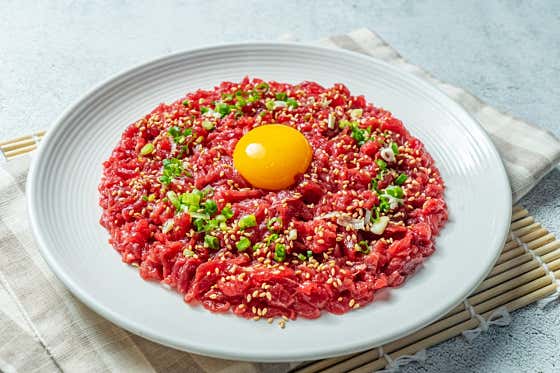 육회 메뉴 사진(네이버)