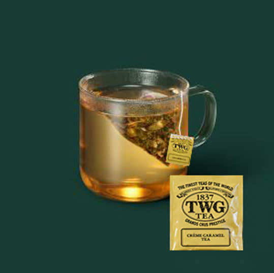 TWG 크림카라멜 메뉴 사진(네이버)