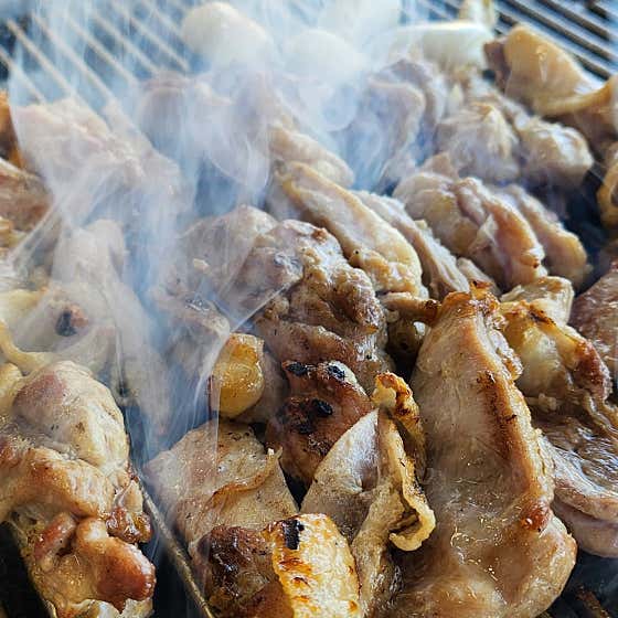 소금구이숯불닭갈비 메뉴 사진(네이버)
