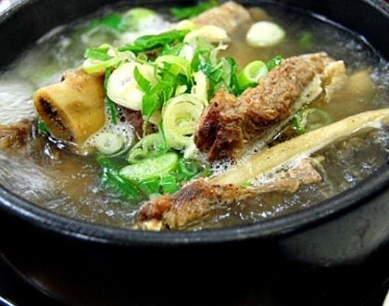 진갈비탕 메뉴 사진(네이버)