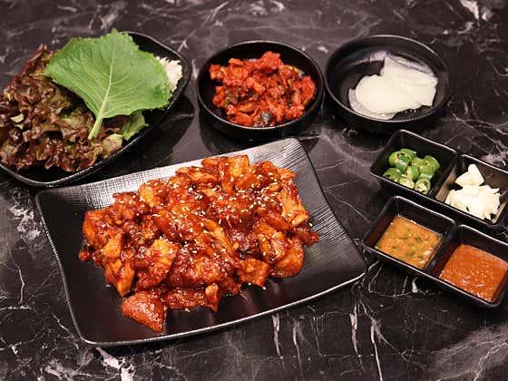매운족발 메뉴 사진(네이버)