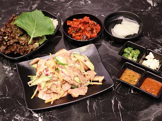 냉채족발 메뉴 사진(네이버)