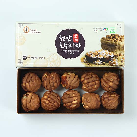 호두과자 10구 메뉴 사진(네이버)