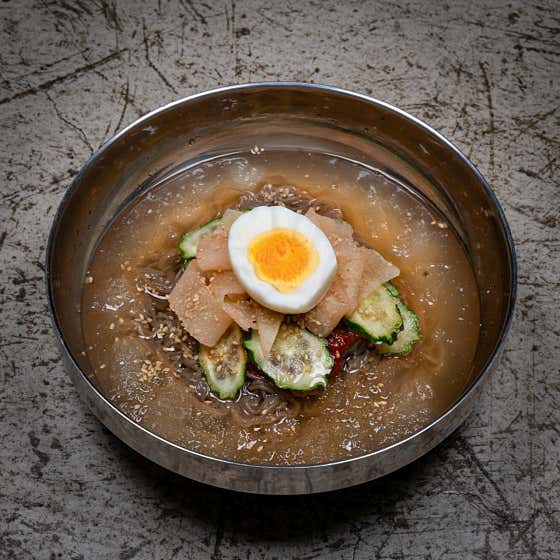 물냉면 메뉴 사진(네이버)