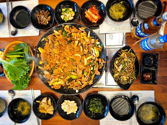 명품 유황오리 주물럭 한마리 메뉴 사진(네이버)