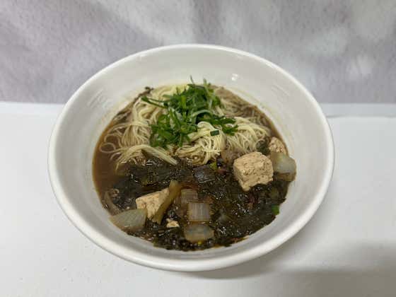 된장국수 메뉴 사진(네이버)