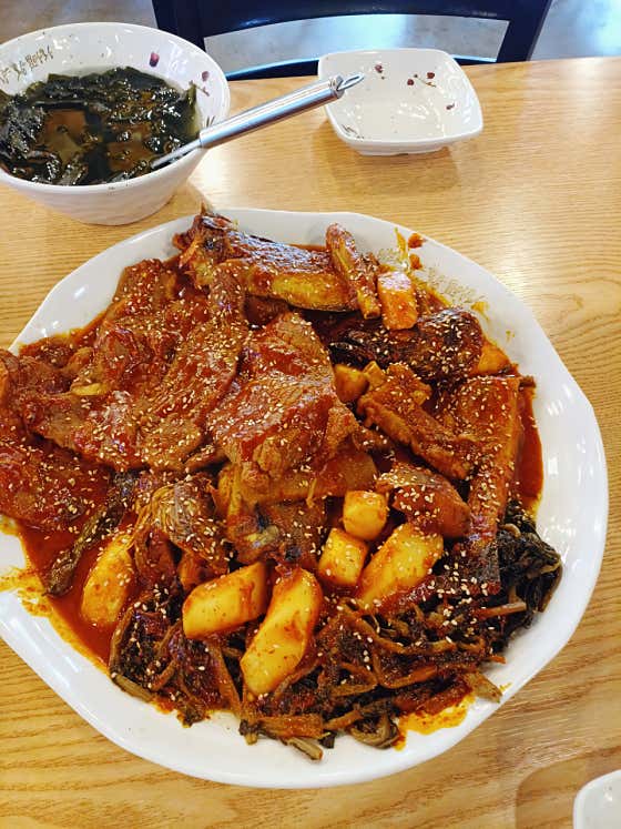 갈비코다리 소 메뉴 사진(네이버)