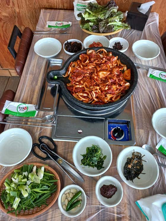 고추장불고기정식 메뉴 사진(네이버)