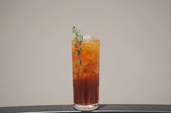 복숭아아이스티(Ice) 메뉴 사진(네이버)