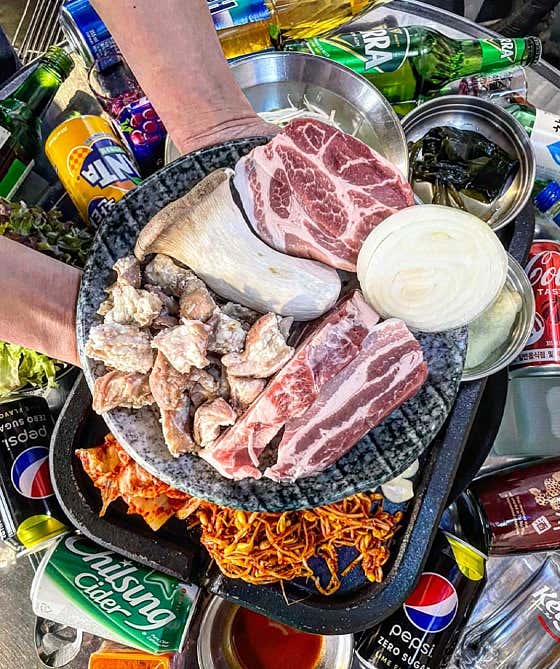소막창 오리지널 세트 메뉴 사진(네이버)