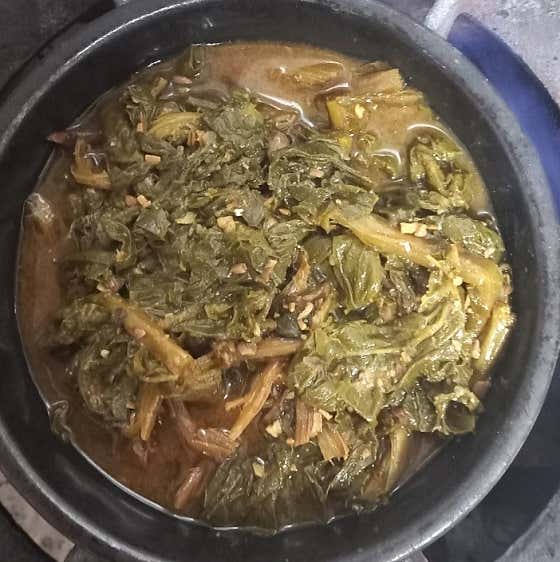 시래기된장(고기드신후) 메뉴 사진(네이버)
