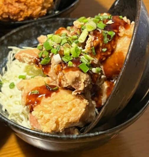 덮밥(가라아게동) 메뉴 사진(네이버)