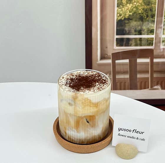 유수라떼 메뉴 사진(네이버)