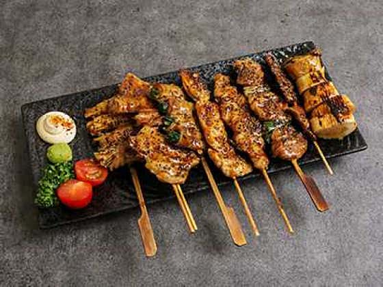 시선모듬꼬치 8종 메뉴 사진(네이버)