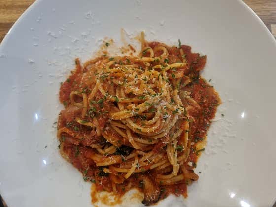 토마토 파스타 메뉴 사진(네이버)