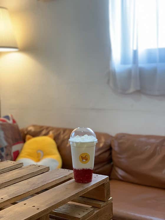 수제딸기청우유 메뉴 사진(네이버)
