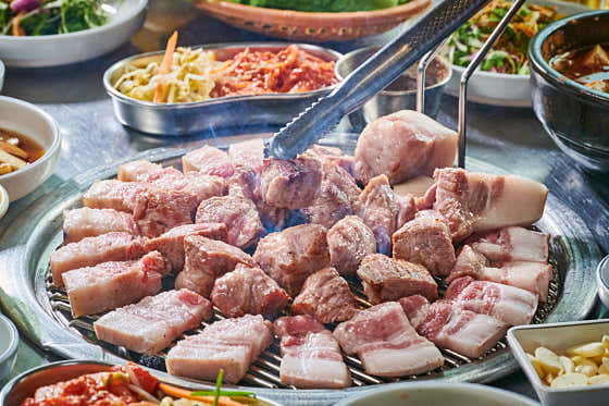730숙성 생갈비살 300g 메뉴 사진(네이버)