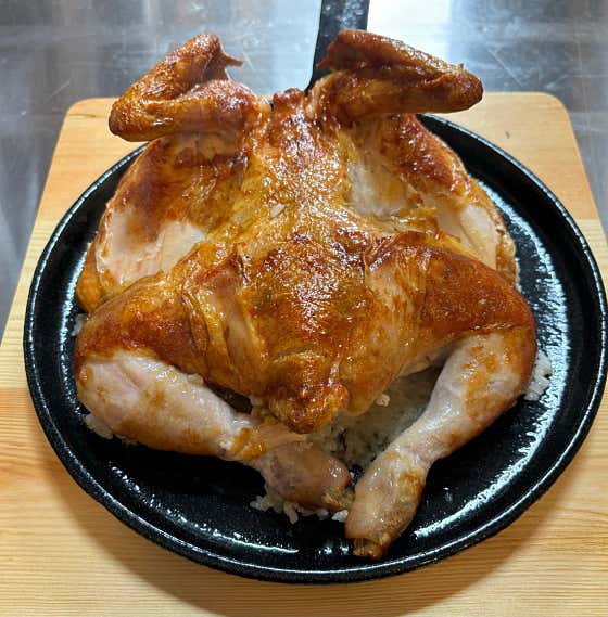바베큐통닭 포장 메뉴 사진(네이버)