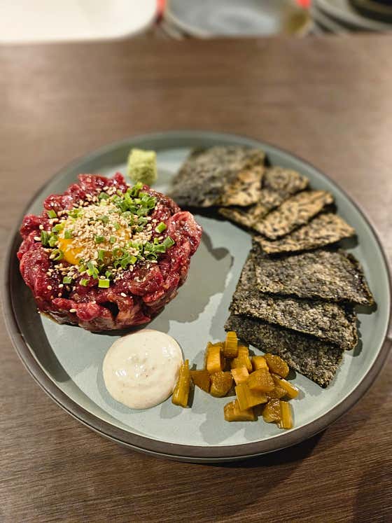 한우육회 메뉴 사진(네이버)