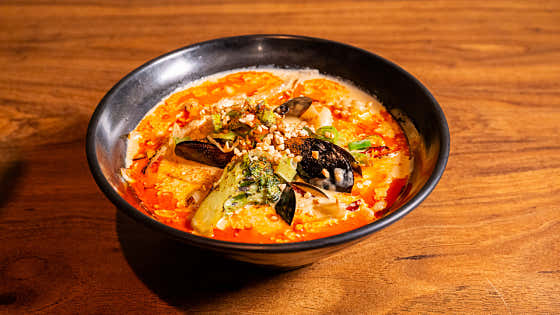 노타 크림짬뽕 메뉴 사진(네이버)