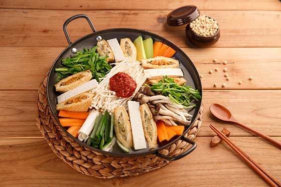 미식정 두부전골(공기밥 포함) 메뉴 사진(네이버)