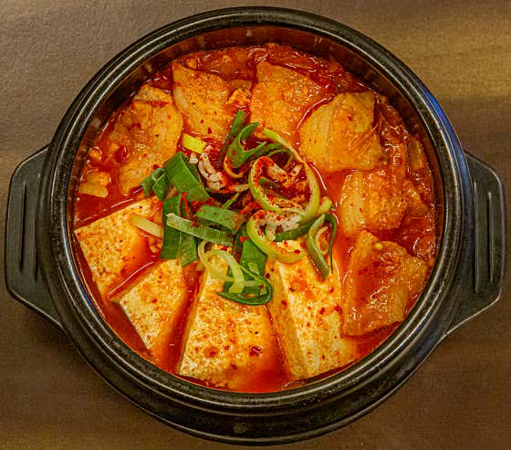 돼지 김치찌개 메뉴 사진(네이버)