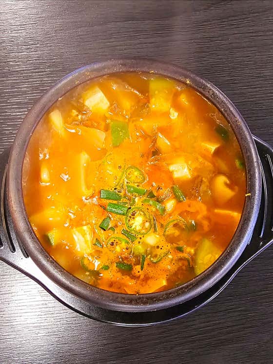 거창한 된장찌개 메뉴 사진(네이버)