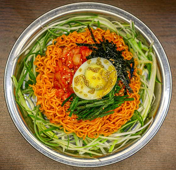비빔면 메뉴 사진(네이버)