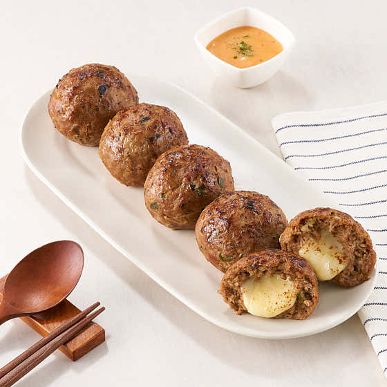 치즈맛 떡갈비 1팩(5개) 메뉴 사진(네이버)