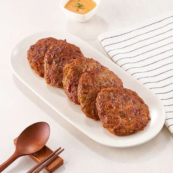 매운맛 떡갈비 1팩(5개) 메뉴 사진(네이버)