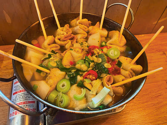 꼬지 오뎅탕 메뉴 사진(네이버)