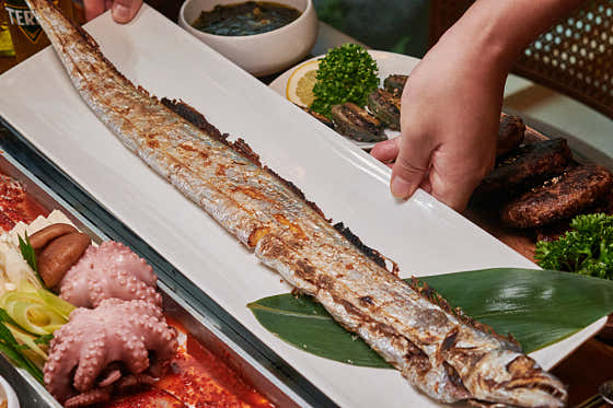 통갈치구이 메뉴 사진(네이버)