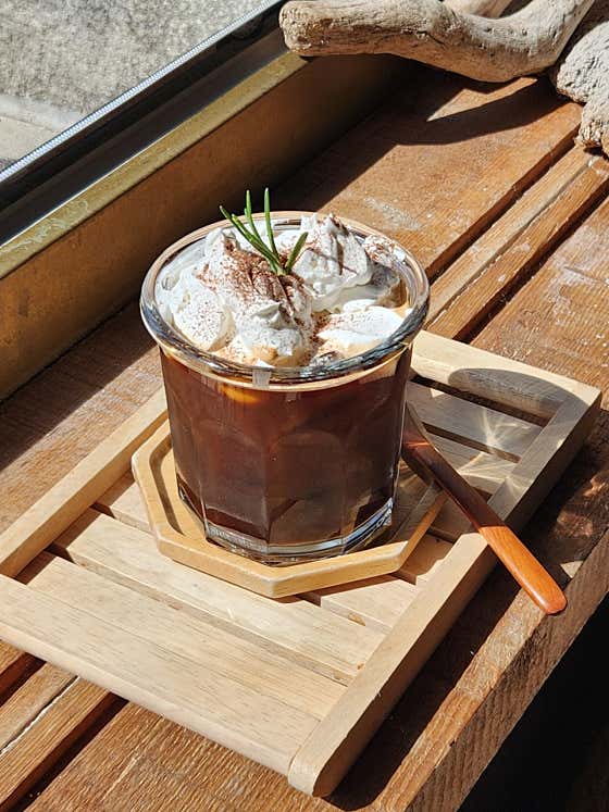 곶자왈크림커피 / only iced 메뉴 사진(네이버)
