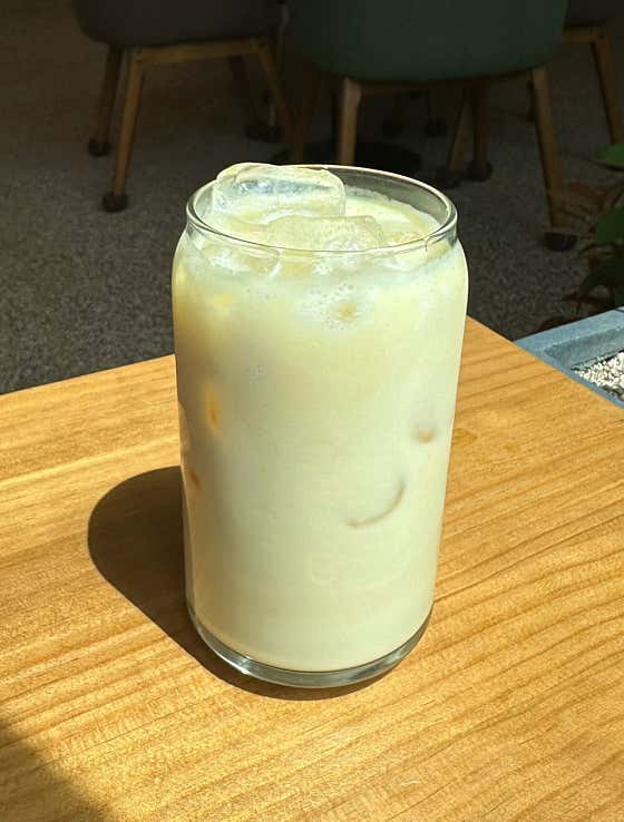 고구마라떼 메뉴 사진(네이버)