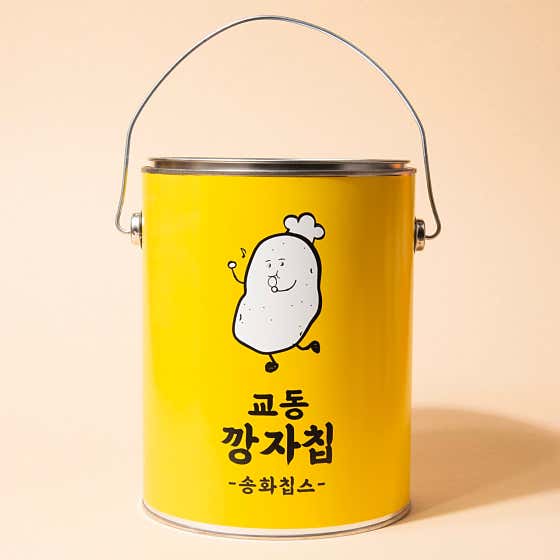 교동 깡자칩 허니버터 (깡통) 메뉴 사진(네이버)