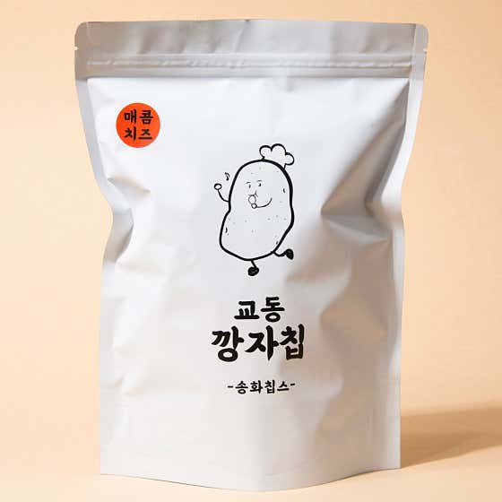 교동 깡자칩 매콤치즈 (봉지) 메뉴 사진(네이버)