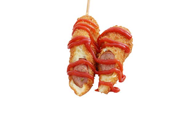 울금핫도그(일반) 메뉴 사진(네이버)