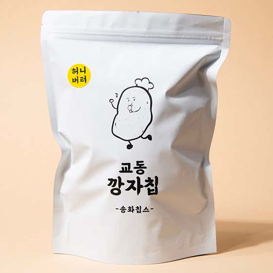 교동 깡자칩 허니버터 (봉지) 메뉴 사진(네이버)