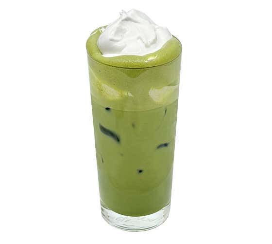 말차구름라떼 메뉴 사진(네이버)